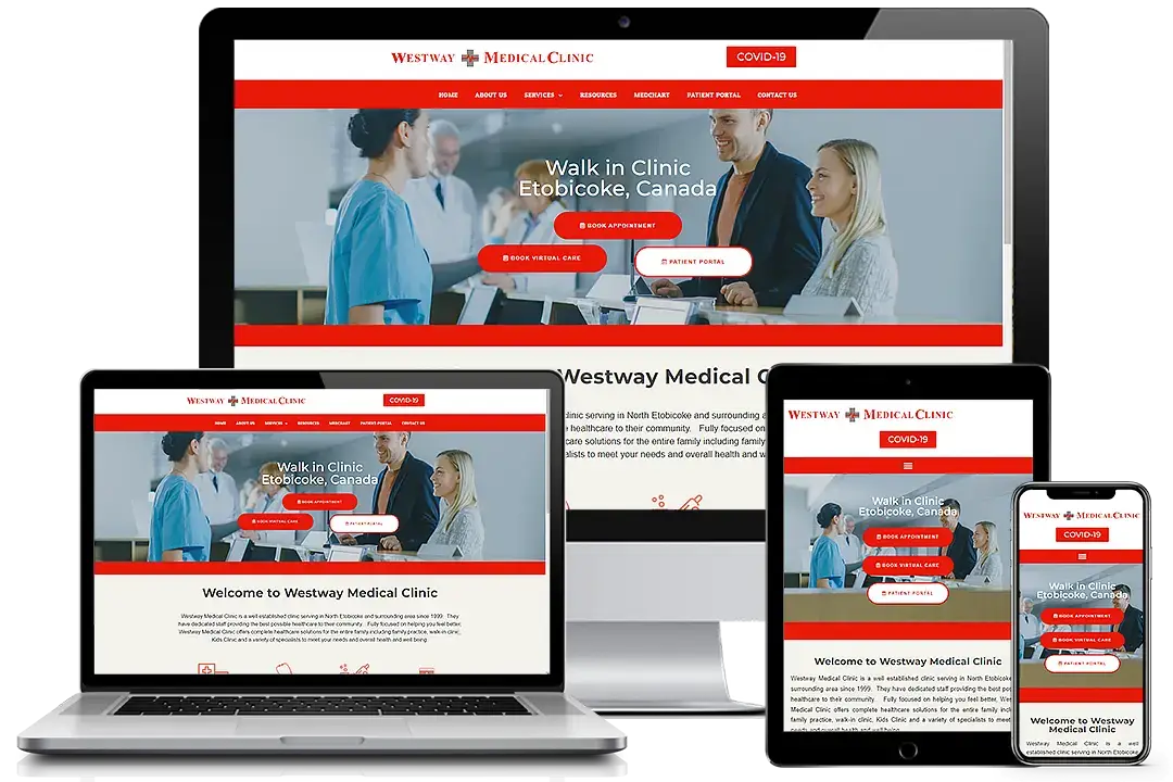 Westway Medical Clinic Mockup Webp
