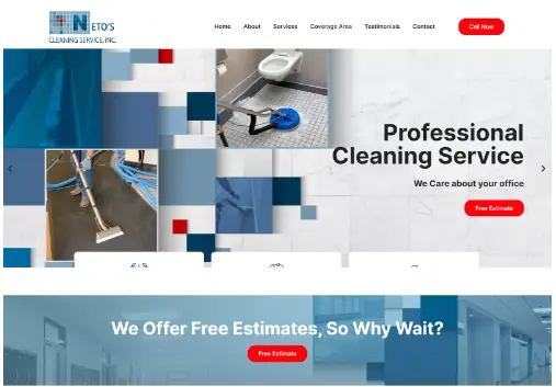 Websites to Inspire - Netos Cleaning